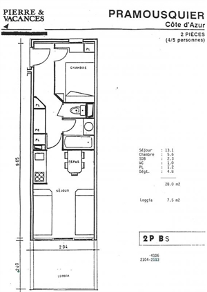 t2 à la vente -   83980  LE LAVANDOU, surface 28 m2 vente t2 - UBI430720796